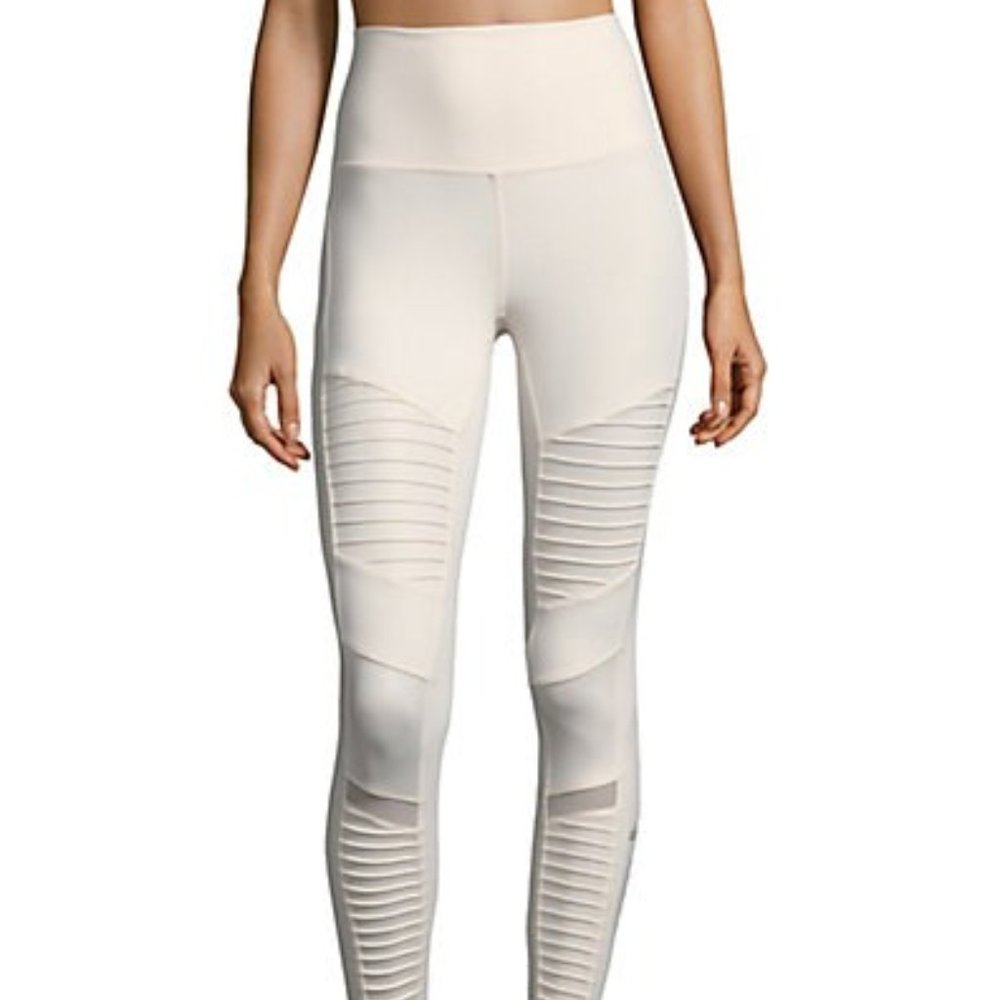ALO Yoga High Waist Moto Leggings L